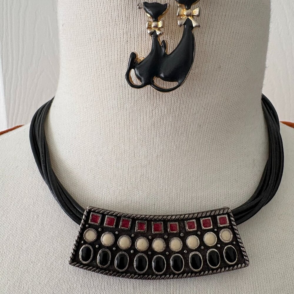Chico's Tribal Design Necklace